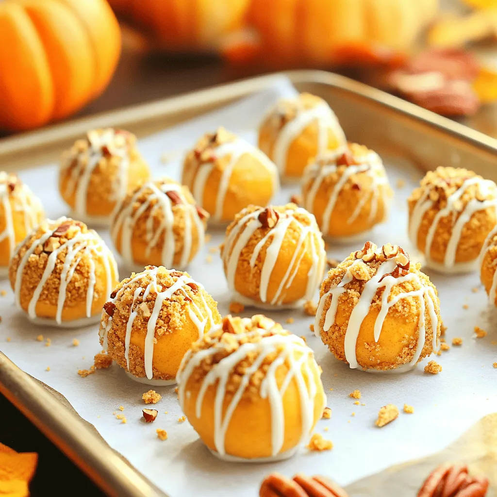 Easy No-Bake Pumpkin Cheesecake Balls Delightful Treat