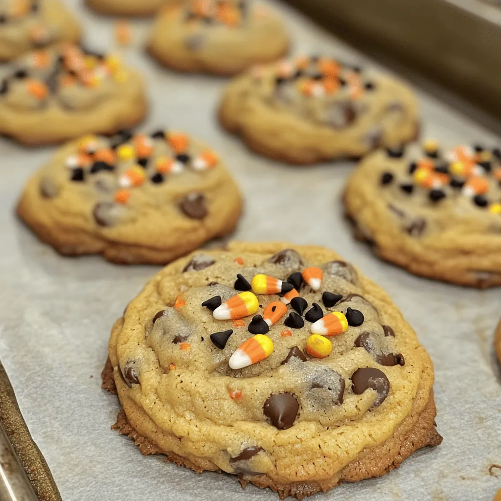 Easy Halloween Chocolate Chip Cookies Fun and Festive