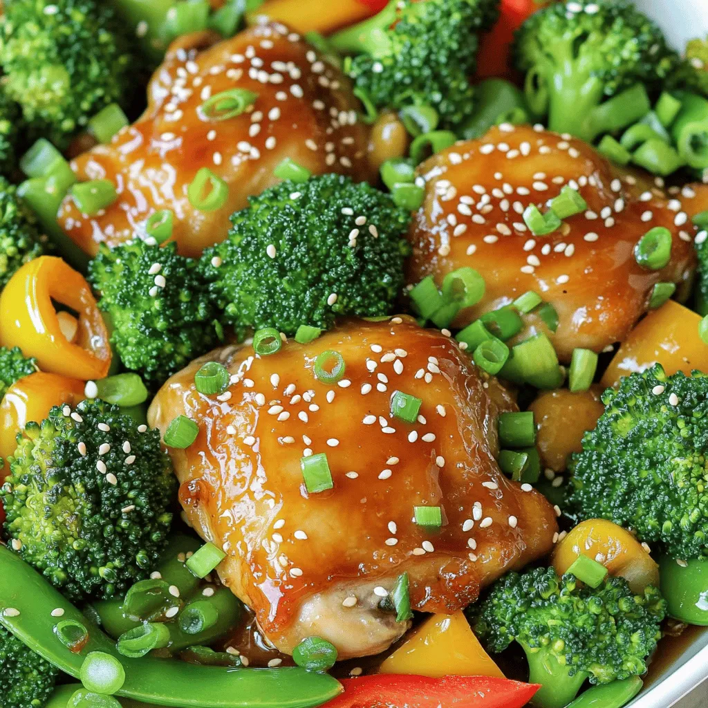 One Pan Honey Garlic Chicken Simple Flavorful Meal