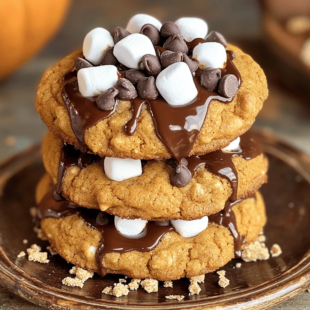 Pumpkin S’mores Cookies Irresistible Fall Treat