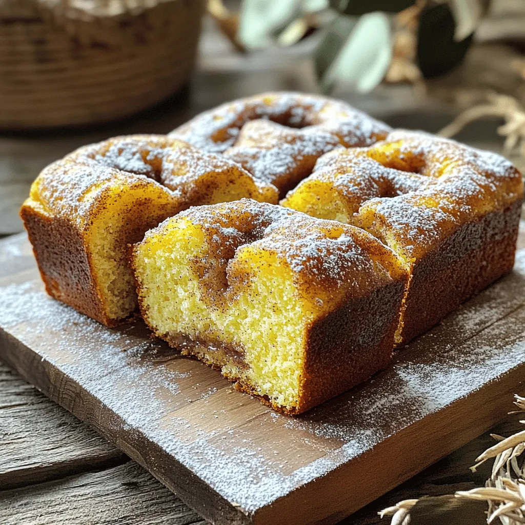 Cinnamon Donut Bread Irresistible and Quick Recipe