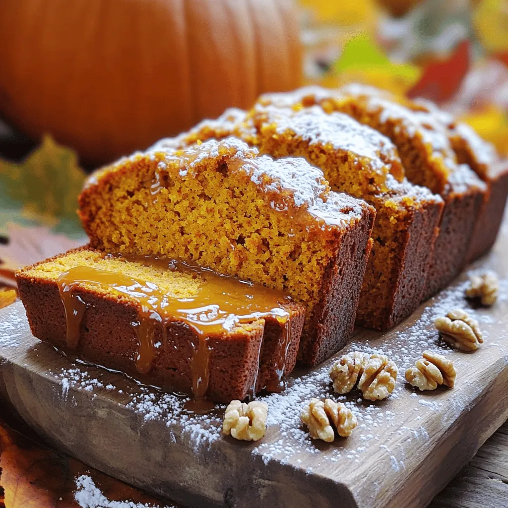 Maple Glazed Pumpkin Bread Easy and Delicious Recipe