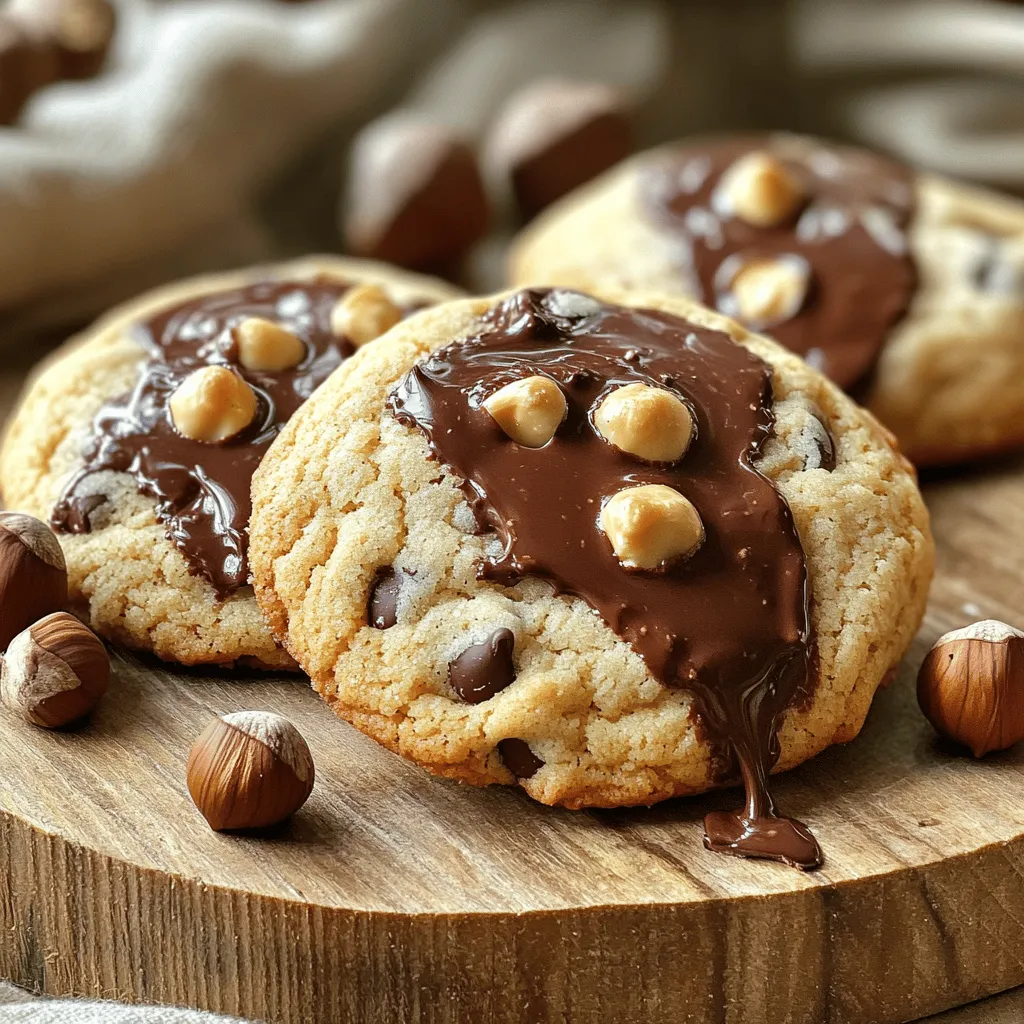 Milk Chocolate Hazelnut Cookies Quick and Tasty Treat