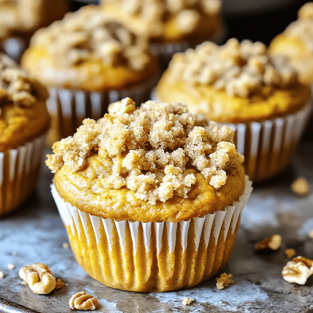 Pumpkin Crumb Muffins Irresistible and Easy Recipe