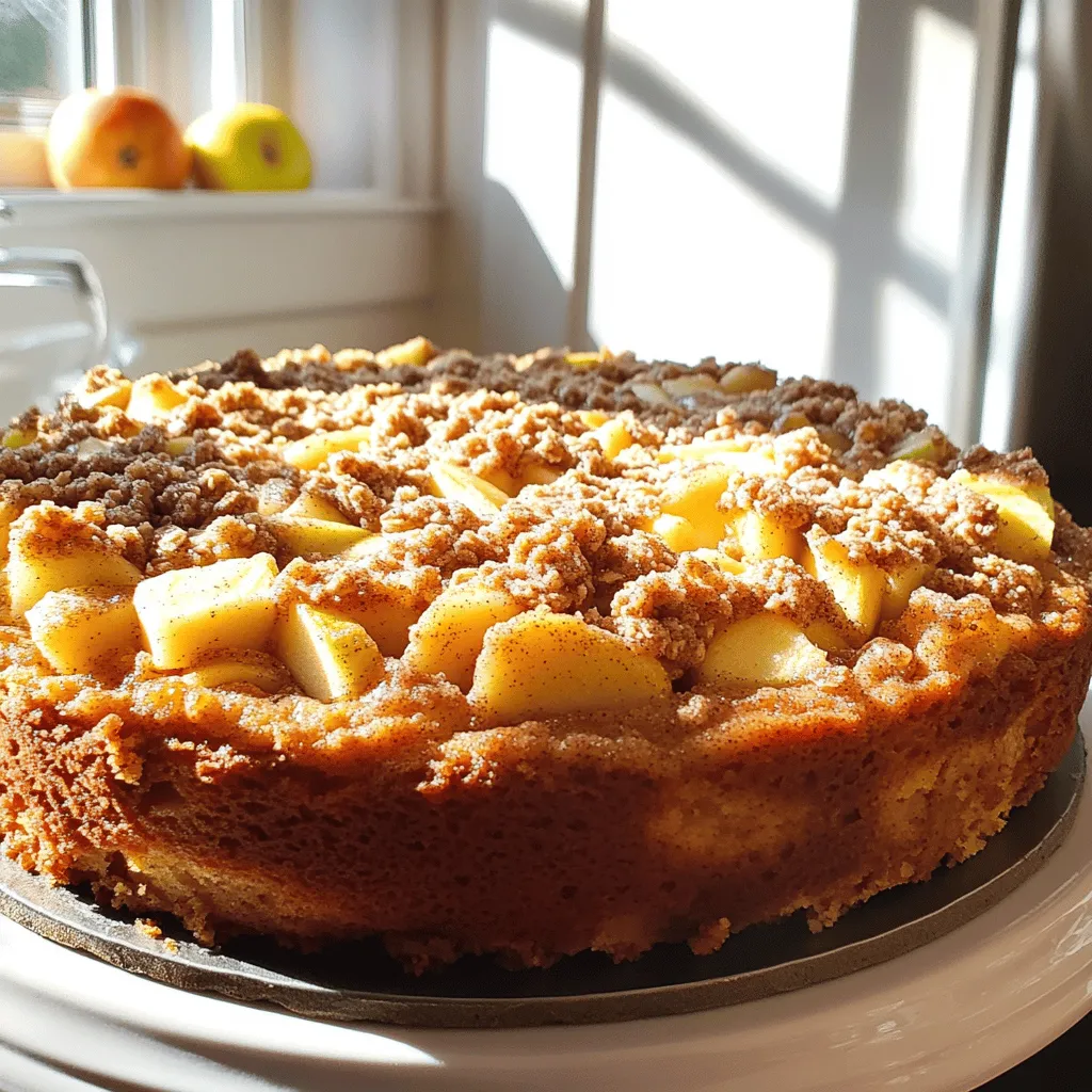 Apple Streusel Coffee Cake Simple and Tasty Recipe